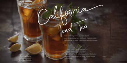 Nevalona Font Poster 14