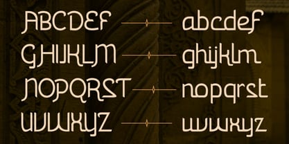 Ramadaniya Font Poster 2