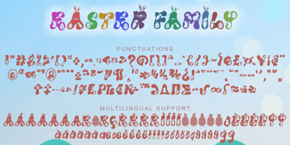 Easter Family Font Poster 6