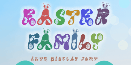 Easter Family Font Poster 1