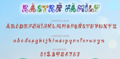 Easter Family Font Poster 5