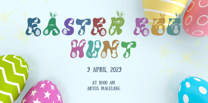 Easter Family Font Poster 4