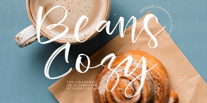 Beans Cozy Font Poster 1