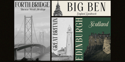 Trendsetter Prestige Font Poster 5