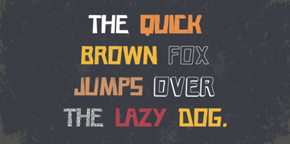Cave Age Font Poster 2