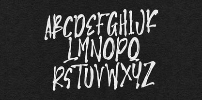 MC Zaste Ebics Font Poster 6