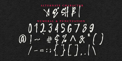 MC Zaste Ebics Font Poster 7