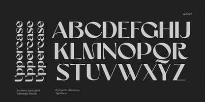 Romantic Harmony Font Poster 12