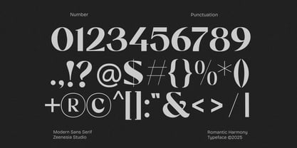 Romantic Harmony Font Poster 14