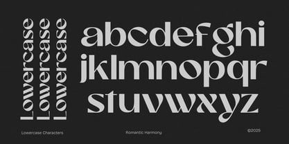 Romantic Harmony Font Poster 13