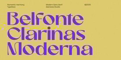 Romantic Harmony Font Poster 3