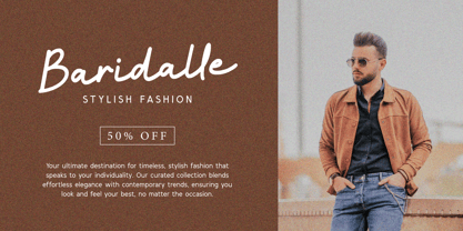 Alysa Beauty Font Poster 5