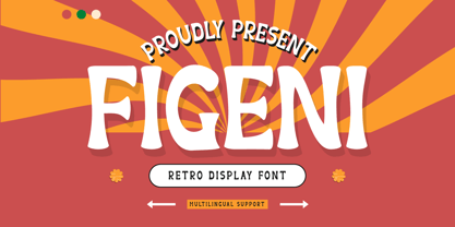 Figeni Font Poster 1