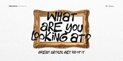 Rage Machine Font Poster 3