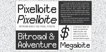 Bitroad Mono Font Poster 3