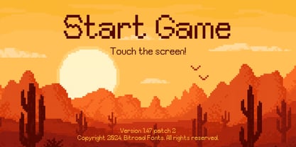 Bitroad Mono Font Poster 4