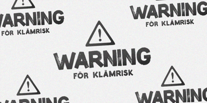 Historic Grunge Font Poster 12