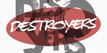 Historic Grunge Font Poster 6