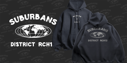 Historic Grunge Font Poster 7