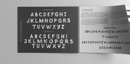 Historic Grunge Font Poster 10