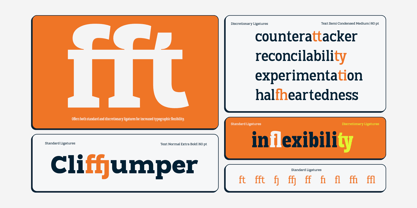 TBJ Goslap Font Poster 6