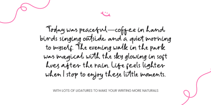 The Happy Duckey Font Poster 2