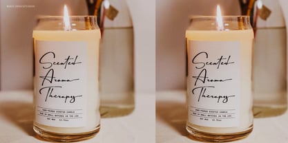 Astelafisa Font Poster 8