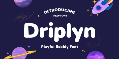 Driplyn Font Poster 1
