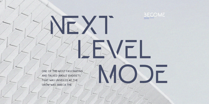 Recoma Font Poster 7