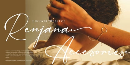 Sagara Amirenja Font Poster 4