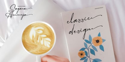 Sagara Amirenja Font Poster 9