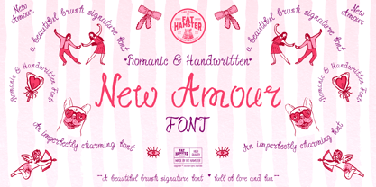 New Amour Font Poster 1
