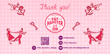 New Amour Font Poster 6