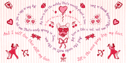 New Amour Font Poster 3