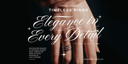 Formale Script Font Poster 2