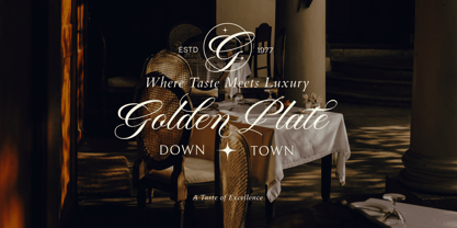 Formale Script Font Poster 4