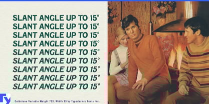 Caldstone Variable Font Poster 6