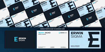 Ognico Font Poster 6