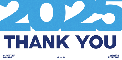 Ognico Font Poster 15