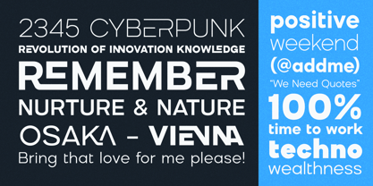 Ognico Font Poster 11