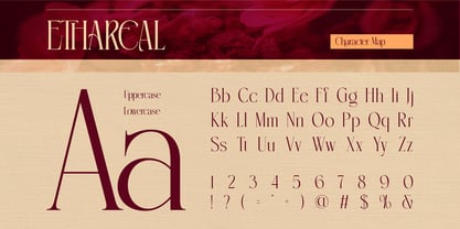 Ethareal Elegance Font Poster 2