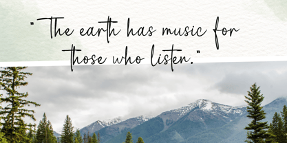 Betrayed Font Poster 3