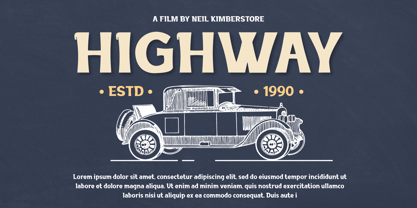 Magire Font Poster 3