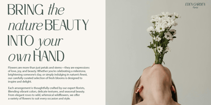 Quadrant Font Poster 4