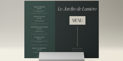 Quadrant Font Poster 3