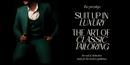 Quadrant Font Poster 2