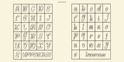 Psychodelic Font Poster 13