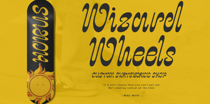 Psychodelic Font Poster 10