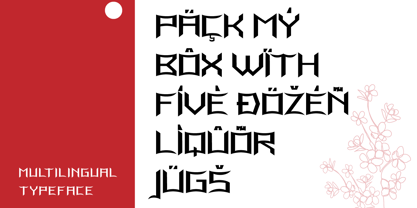 Fujiso Font Poster 2