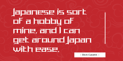 Fujiso Font Poster 4